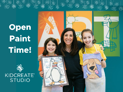 Open Paint Time for All Ages! (1:00-4:00)