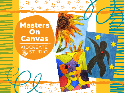 Masters on Canvas Weekly Class (4-9 Years)