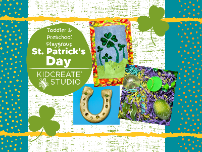 Toddler & Preschool Playgroup- St. Patrick's Day (18 Months-5 Years)